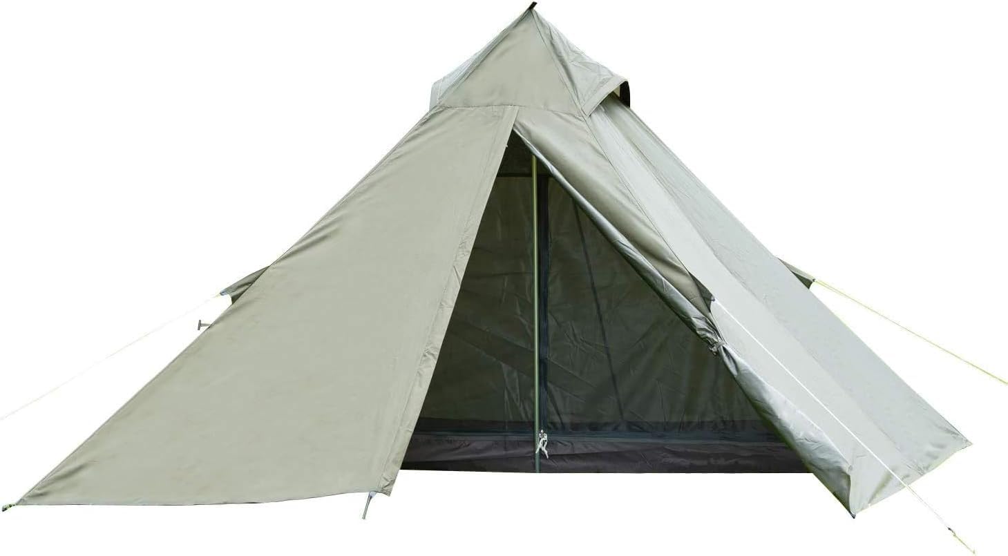 TIYASTUN Solo Teepee Tent – Green