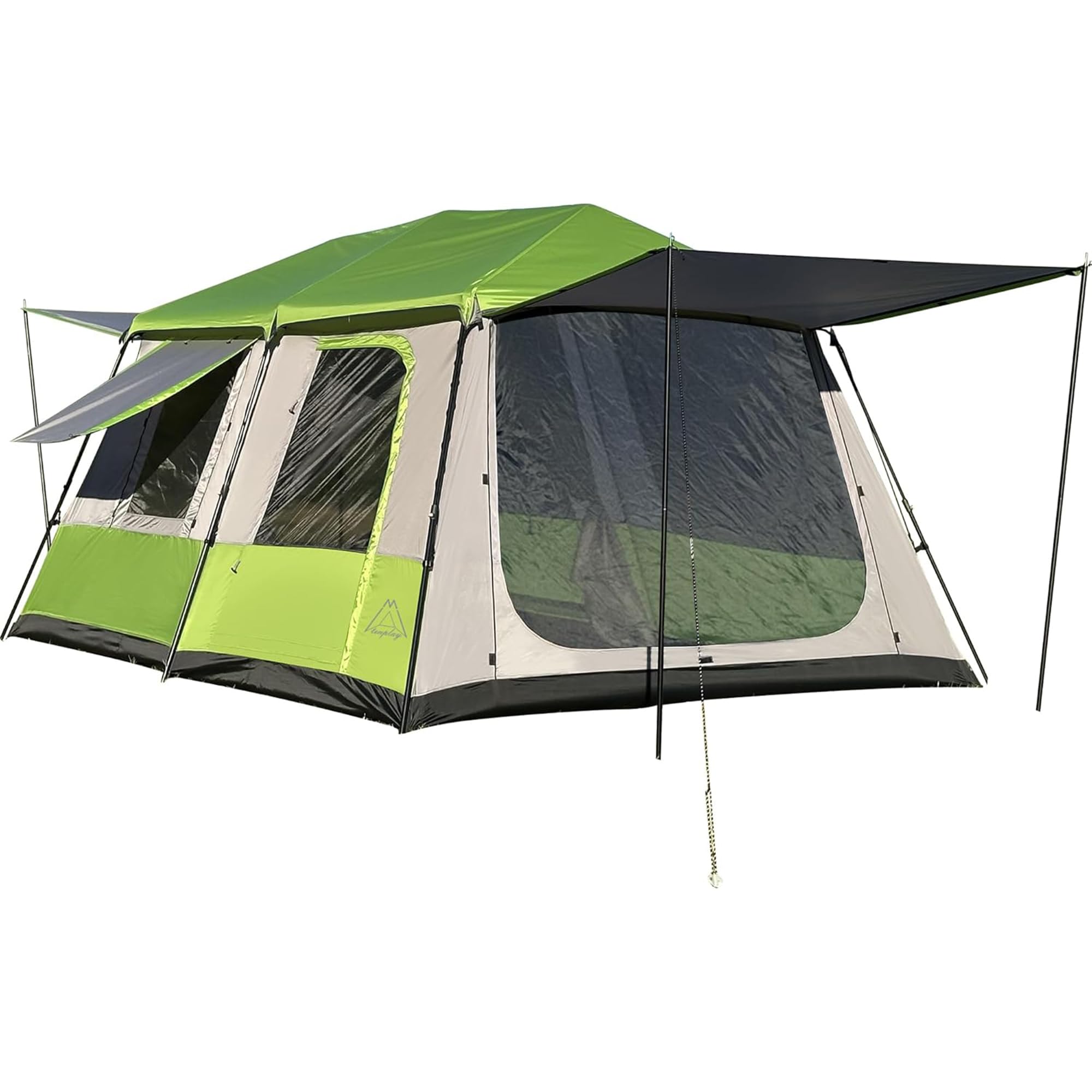 Mtenplay 8-Person Waterproof Family Camping Tent (395 × 275 × 185 cm)