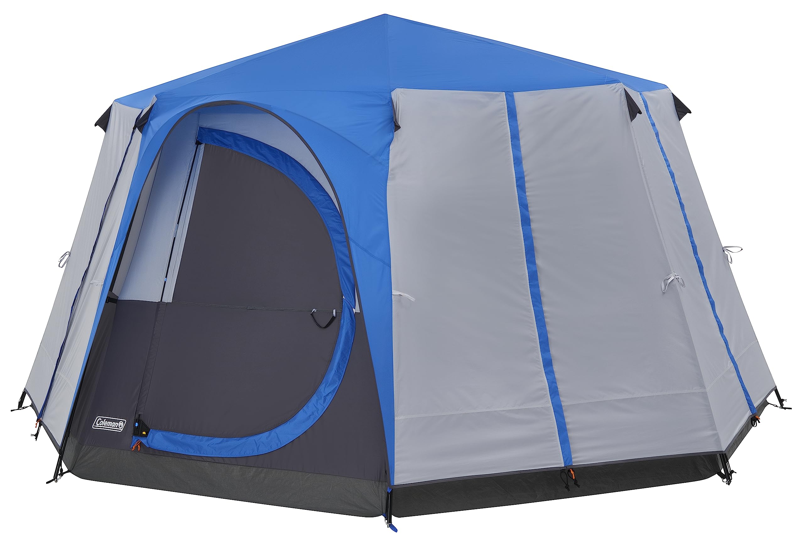 Coleman Octagon 8-Person Family Tent – Blue/Grey