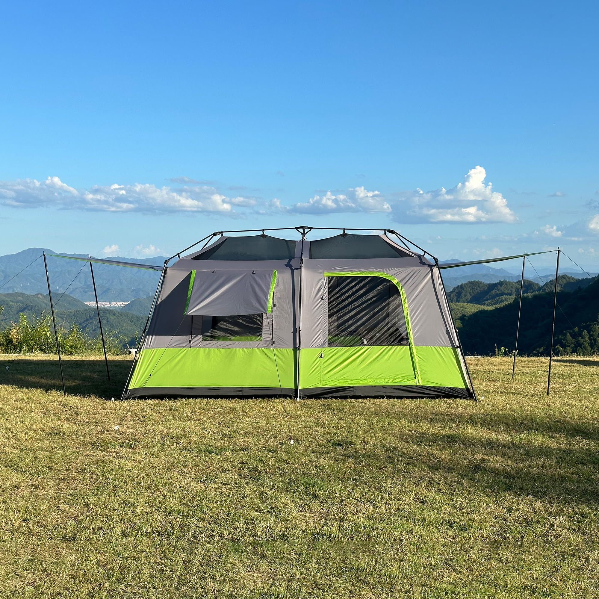 Mtenplay 8-Person Waterproof Family Camping Tent (395 × 275 × 185 cm)